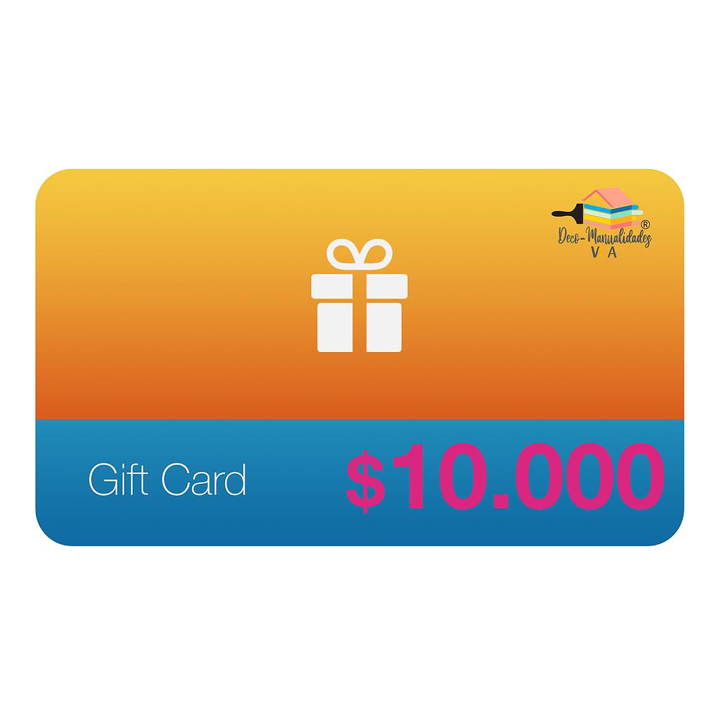GIFTCARD $10.000