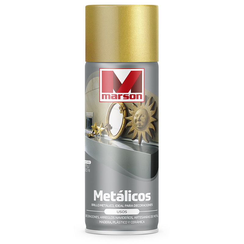 Pintura Metalica Spray - Dorado 485 Ml