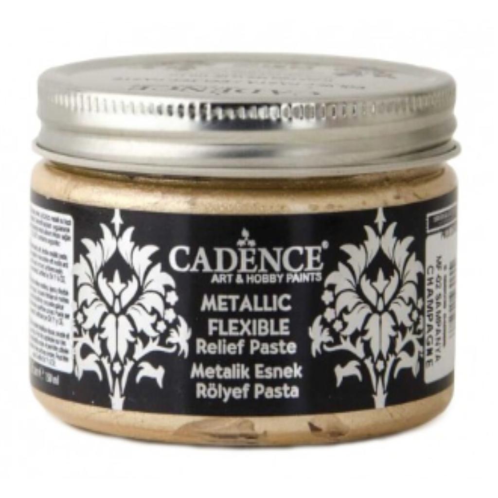 Pasta Flexible Metalica Champagne - Cadence (150ml)