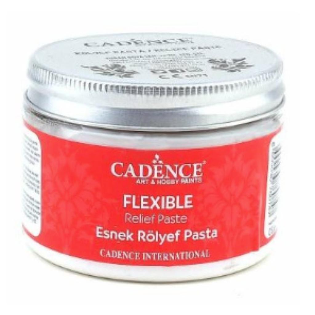 Pasta Relieve Flexible Blanca - Cadence (150 Ml)