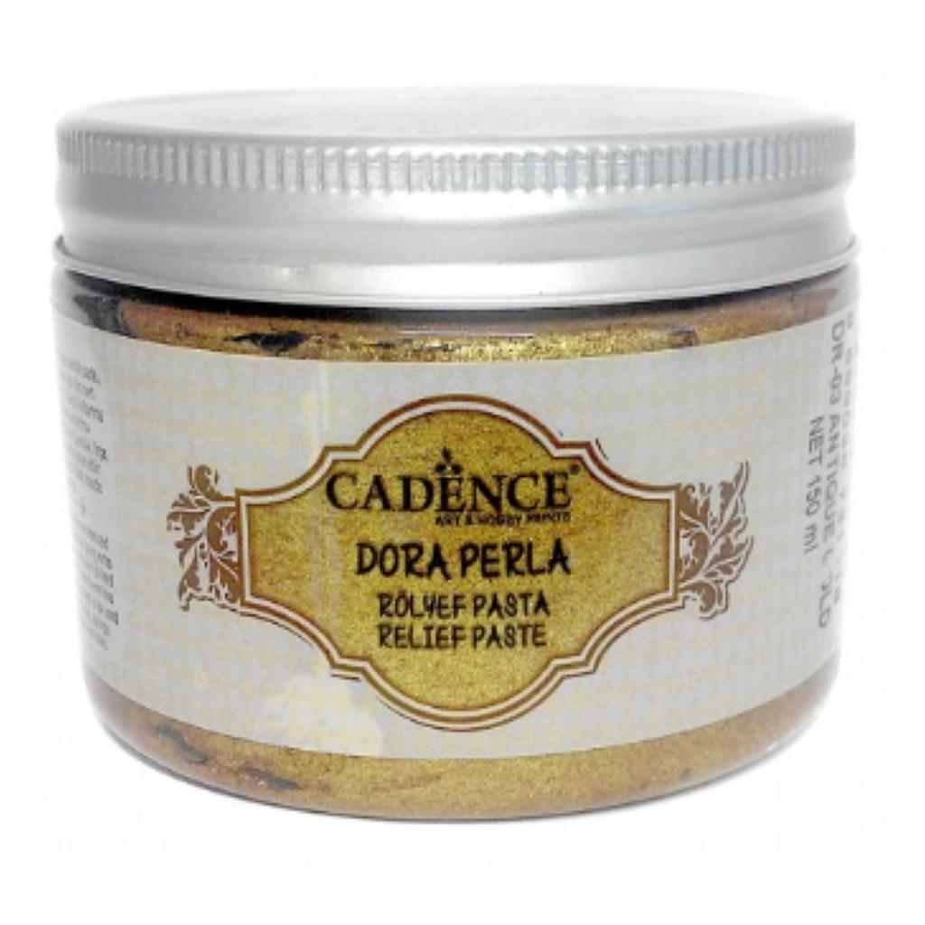 Pasta Relieve Dora Perla Oro - Cadence (150ml)