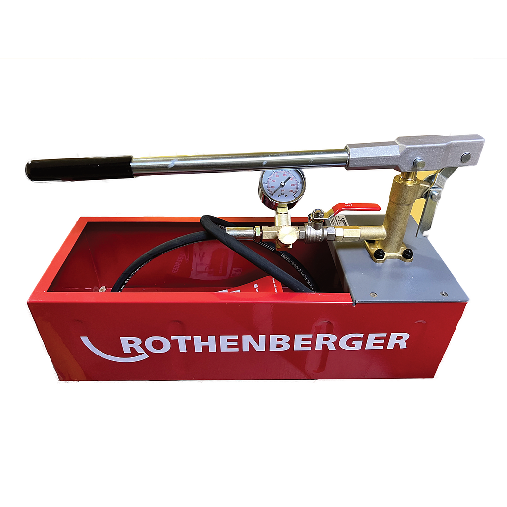 Bomba De Comprobacion Hidraulica Manual Rothenberger